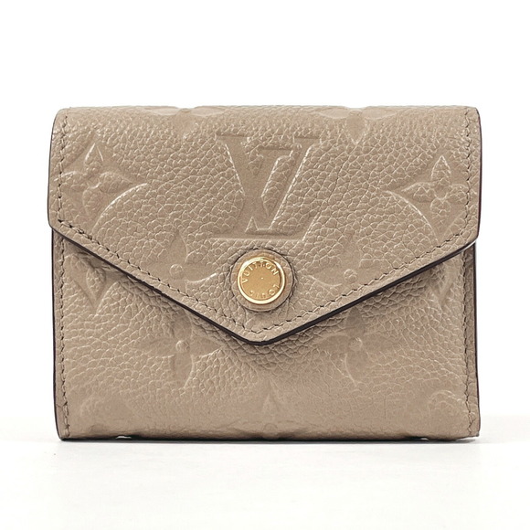 Louis Vuitton Portefeuille Zoe Trifold Wallet Monogram Empreinte Beige - Picture 1 of 13